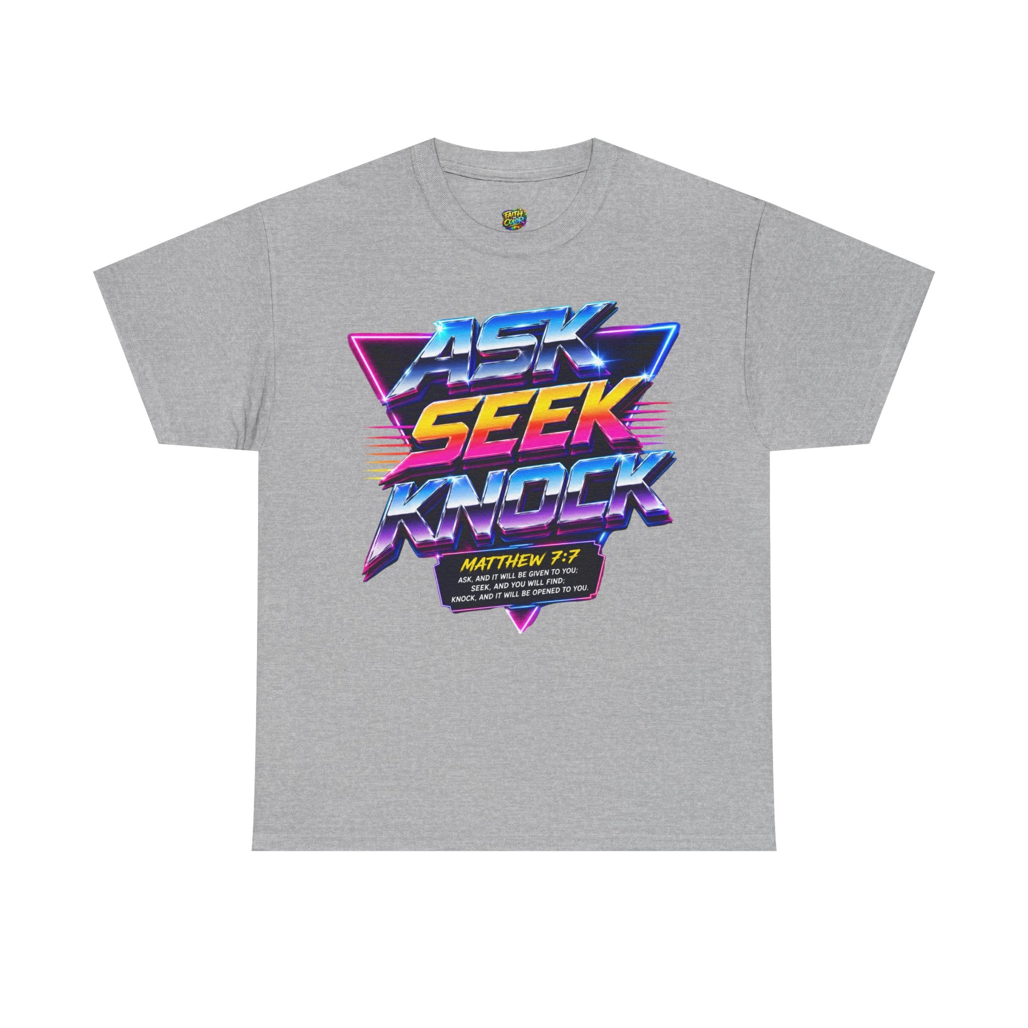 ASK SEEK KNOCK
