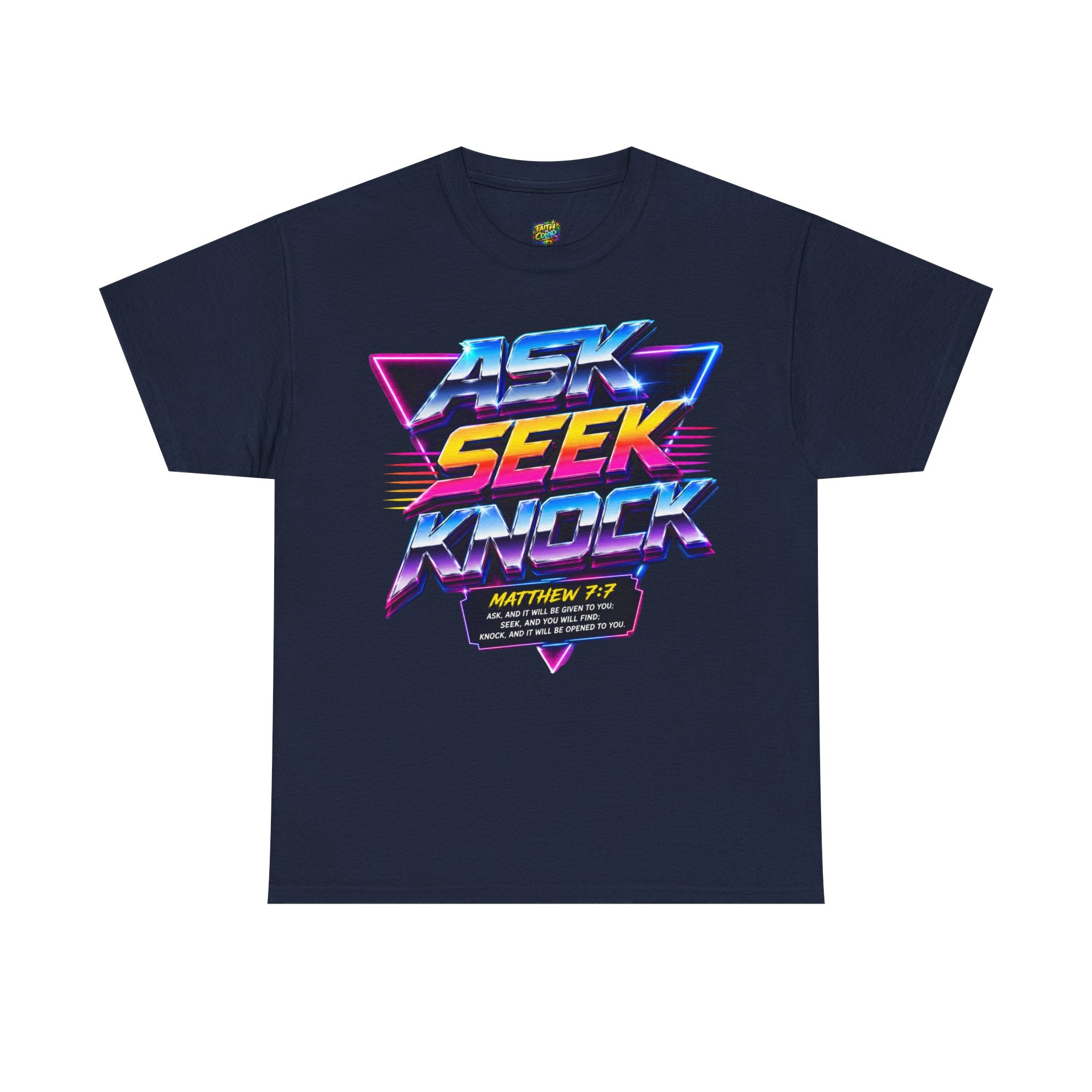 ASK SEEK KNOCK