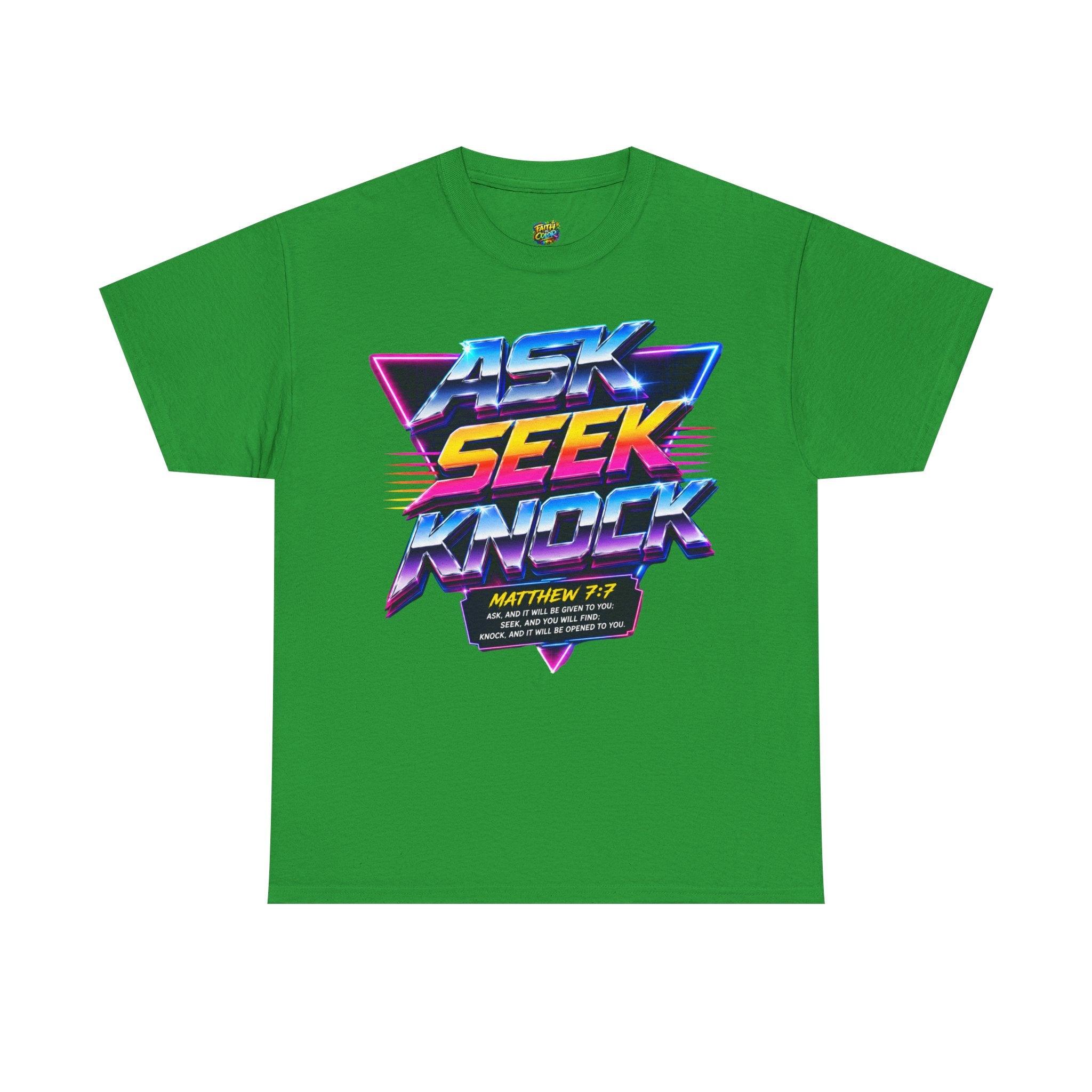 ASK SEEK KNOCK
