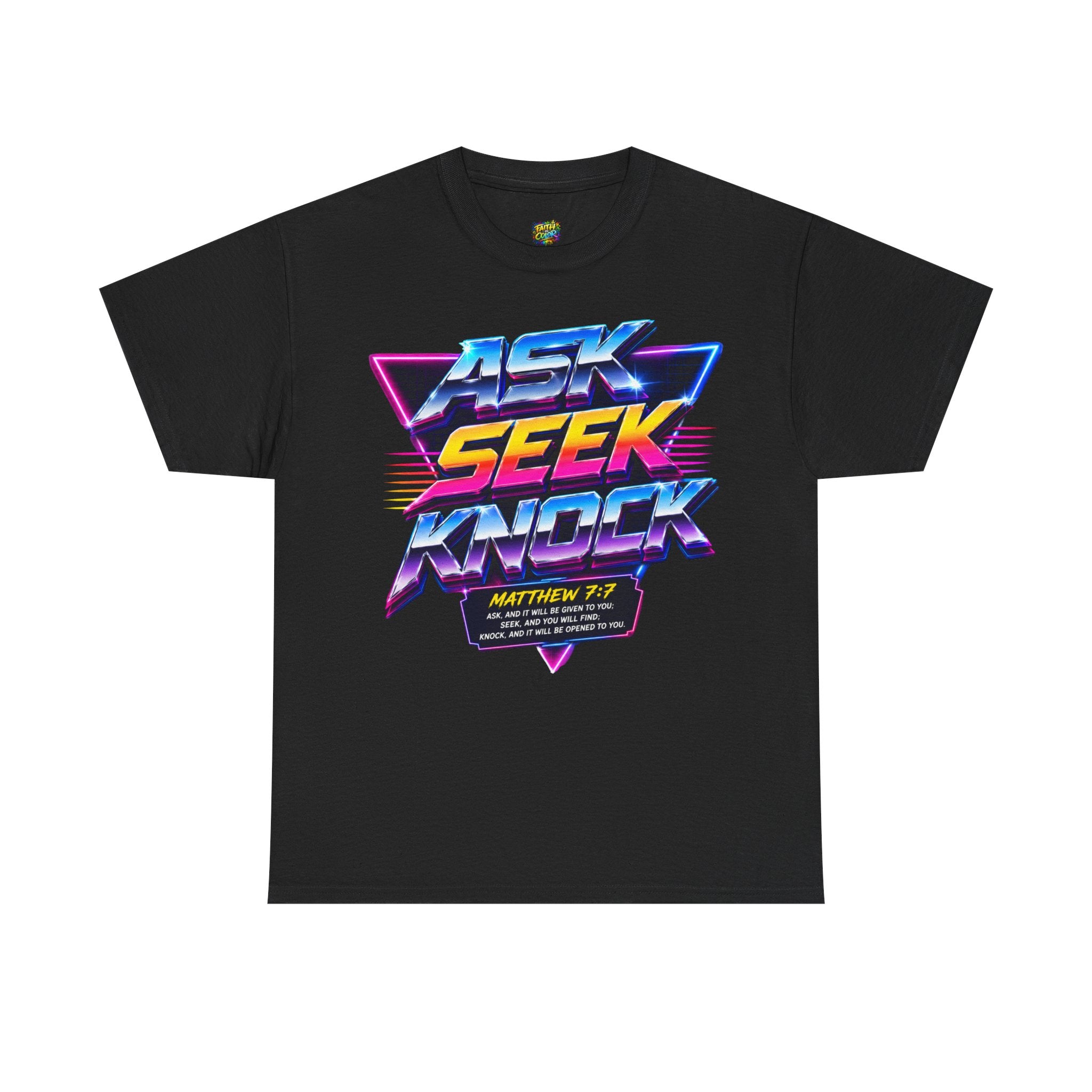ASK SEEK KNOCK