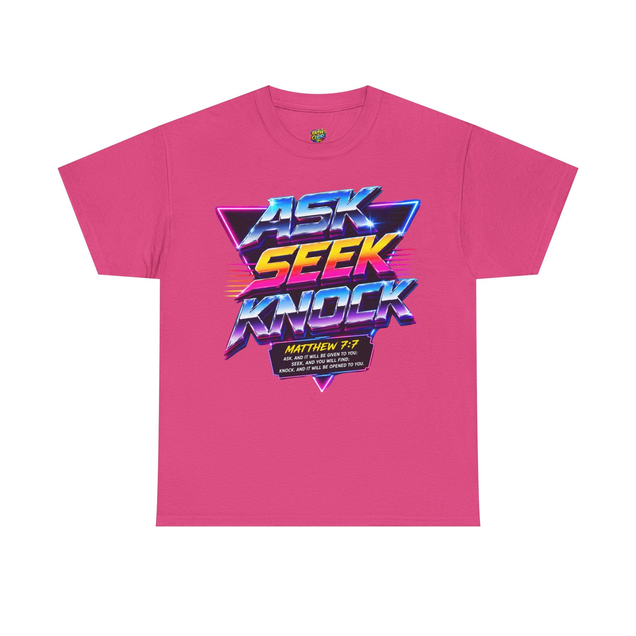 ASK SEEK KNOCK